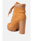 Фото #3 товара Women's birch block heeled ankle boots
