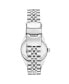 Фото #2 товара Women's Symphony Silver-tone Stainless Steel , Silver-Tone Dial , 45mm Round Watch