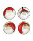 Фото #1 товара Old St. Nick Assorted Pasta Bowls - Set of 4