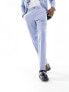 Фото #7 товара Selected Homme slim fit suit trouser in blue