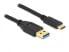 Фото #1 товара Delock 84004 - 2 m - USB A - USB C - USB 3.2 Gen 1 (3.1 Gen 1) - 5000 Mbit/s - Black