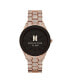 ფოტო #9 პროდუქტის Women's Cristal Diamond (1/8 ct. t.w.) Watch in 18k Rose Gold-plated Stainless-steel Watch 38mm