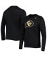 Фото #1 товара Men's Black Colorado Buffaloes School Logo Legend Performance Long Sleeve T-shirt