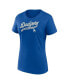 ფოტო #4 პროდუქტის Women's Los Angeles Dodgers Start to Finish T-Shirt Shorts Combo Pack