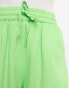 Фото #3 товара ASOS DESIGN Petite pull on short with linen in apple green