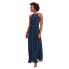 Фото #1 товара Платье макси с высоким воротником VILA Milina из переработанного полиэстера