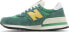 Фото #3 товара [M990GG1] Mens New Balance 990V1 'MIUSA GREEN GOLD'