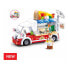 SLUBAN Girls Dream Pizza Truck 156 Pieces