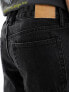 Фото #5 товара Weekday Barrel relaxed fit tapered jeans in tuned black