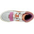 Фото #4 товара Diadora Mi Basket Used High Top Womens White Sneakers Casual Shoes 176025-C8543