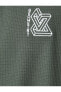 Фото #12 товара Футболка Koton Geometric Embroidered Crew Neck