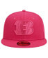 Фото #3 товара Men's Pink Cincinnati Bengals Color Pack 59FIFTY Fitted Hat