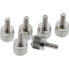 Фото #2 товара InLine Thumbscrews for enclosures - silver - 6pcs. pack