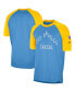 ფოტო #2 პროდუქტის Men's Blue and Gold-Tone Los Angeles Lakers 2021/22 City Edition Pregame Warm-up Shooting T-shirt