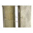Фонарь DKD Home Decor Стеклянный Позолоченный Металл (18 x 13 x 43 cm)