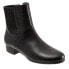 Фото #2 товара Trotters Magnolia T2164-001 Womens Black Leather Ankle & Booties Boots 6.5
