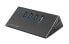 Фото #2 товара LC-Power LC-HUB-ALU-2B-4 - USB 3.2 Gen 1 (3.1 Gen 1) Type-A - USB 3.2 Gen 1 (3.1 Gen 1) Type-A - 5000 Mbit/s - Black - Aluminium,Plastic - CE