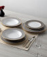 Фото #22 товара Infinity 4 Piece Dinner Plate Set, Service for 4