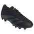 ADIDAS Predator League MG football boots Core Black / Carbon / Gold Met, 34 - фото #6