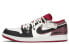 【定制球鞋】 Jordan Air Jordan 1 FZBB 减龄礼盒 猎人 简约 低帮 复古篮球鞋 男女同款 红白黑 / Кроссовки Jordan Air Jordan 553558-163