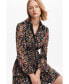 ფოტო #3 პროდუქტის Women's Short floral dress