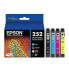 Фото #3 товара Epson 252 Black, C/M/Y 4pk Combo Ink Cartridges - Black, Cyan, Magenta, Yellow