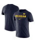 Men's Navy Michigan Wolverines Baseball Legend Performance T-shirt