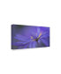 Фото #2 товара Penny Myles Blue Waves Floral Canvas Art - 37" x 49"