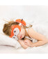 Фото #6 товара Kids 2-in-1 Travel Pillow and Eye Mask Animal Plush Soft Eye Mask Blindfold for Sleeping, Nights and Travel