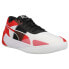 Фото #2 товара Puma Fusion Nitro Team Basketball Mens White Sneakers Athletic Shoes 37703502