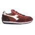 Фото #1 товара Diadora Equip H Dirty Stone Wash Evo Lace Up Mens Burgundy Sneakers Casual Shoe