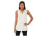 prAna 294286 Natassa Crinkled Tunic White Akoa XS (Women's 0-2)