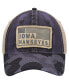 Men's Charcoal Iowa Hawkeyes OHT Military-Inspired Appreciation United Trucker Snapback Hat