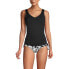 Фото #12 товара Women's DDD-Cup Adjustable V-neck Underwire Tankini Swimsuit Top Adjustable Strap
