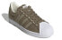 Фото #4 товара adidas originals Superstar 低帮 板鞋 男女同款 军绿色 / Кроссовки Adidas originals Superstar FW2653