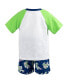 ფოტო #4 პროდუქტის Boys Mickey Mouse Lion King Pixar Cars Pixar Toy Story French Terry T-Shirt and Shorts Outfit Set to