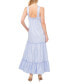 Фото #2 товара Women's Tiered Roseette Halter Maxi Dress