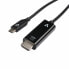 Фото #1 товара Адаптер USB C—HDMI V7 V7UCHDMI-1M 1 m Чёрный