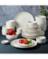 Фото #8 товара Inspiration by Denmark Round Coupe 42 Pc. Dinnerware Set, Service for 6