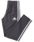 Детские брюки для мальчиков Adidas Big Boys Plus Size Trainer Pants Серый, M Plus - фото #7