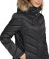 Women's Faux-Fur-Trim Hooded Puffer Coat