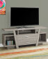 Фото #4 товара Тумба Monarch Specialties 60"L Tv Stand With 2 Drawers Dark Taupe