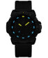 ფოტო #7 პროდუქტის Men's Swiss Navy Seal Colormark Foundation Exclusive Black Rubber Strap Watch 44mm