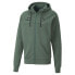 Фото #2 товара Puma Mapf1 Hooded Full Zip Sweat Jacket Mens Green Casual Athletic Outerwear 534