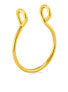 VSE6016G-PET Steel Gold Plated Fake Nose Ring (Septum)