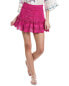 Фото #1 товара Farm Rio Morada Boa Guipire Mini Skirt Women's Pink Xs