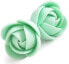 Фото #1 товара Jade earrings puzetky flowers