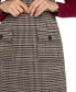 ფოტო #3 პროდუქტის Women's Houndstooth-Print Shift Dress