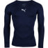 Puma LIGA BASELAYER TEE LS Pánské Funkční Triko, Žlutá, Velikost XL