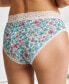 Фото #2 товара Women's Cotton Blend Lace-Trim Hipster Underwear, Created for Macy's